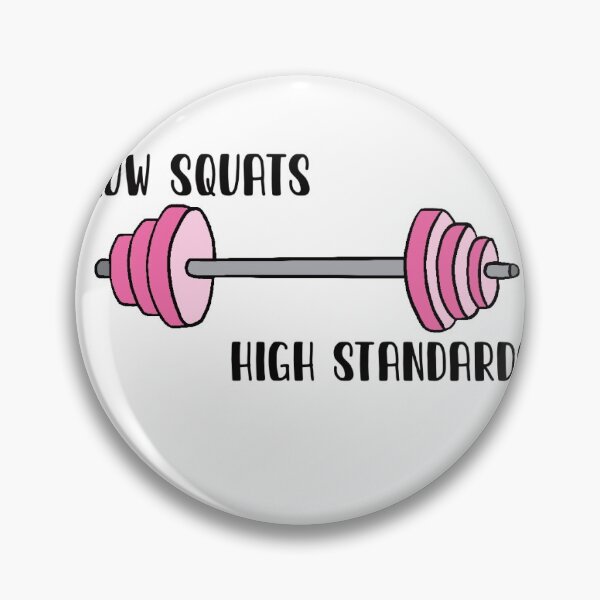 Item preview, Low Squats High Standards Barbell designed and sold by Brookeo770.
