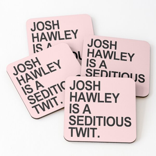 Item preview, Josh Hawley is a seditious twit (black 2) designed and sold by Thelittlelord.