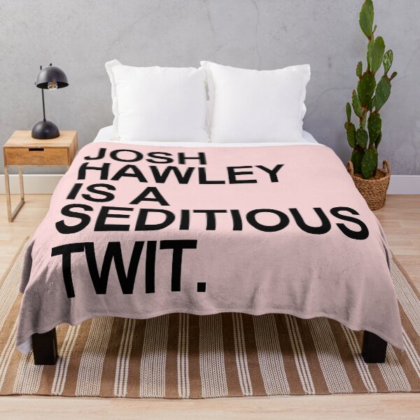 Item preview, Josh Hawley is a seditious twit (black 2) designed and sold by Thelittlelord.