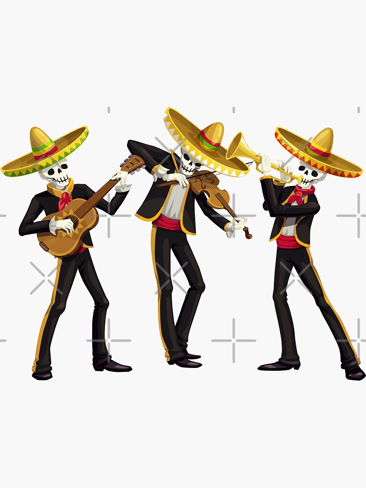 Cinco de Mayo Mariachi Collection Removable Wall Adhesive Decal