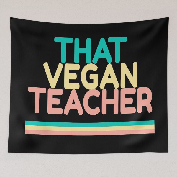 Item preview, That Vegan Teacher designed and sold by YueHeng Creates ⭐⭐⭐⭐⭐.