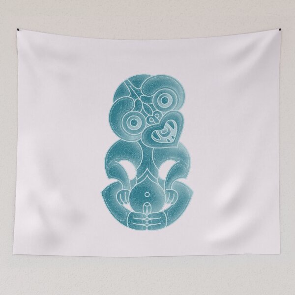 Item preview, Green Maori Hei Tiki designed and sold by Aroha Designs.