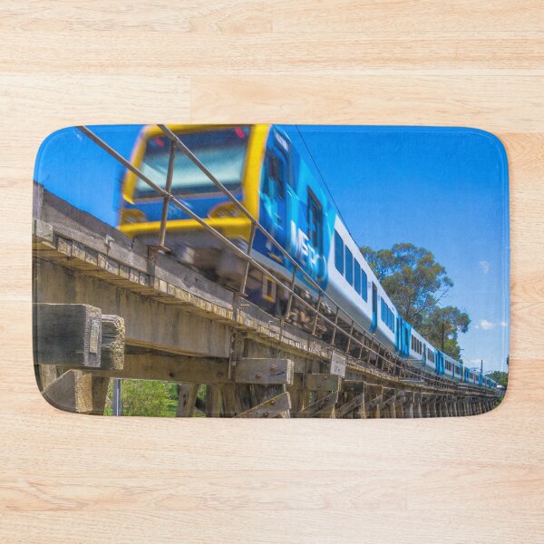 Item preview, Melbourne Metro Train on Trestle Bridge - Eltham, Victoria designed and sold by Steven Jodoin.