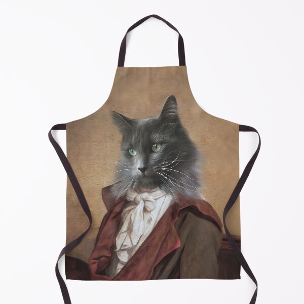 Item preview, Portrait of aristocrat cat in period costume designed and sold by Dedeegraphie.