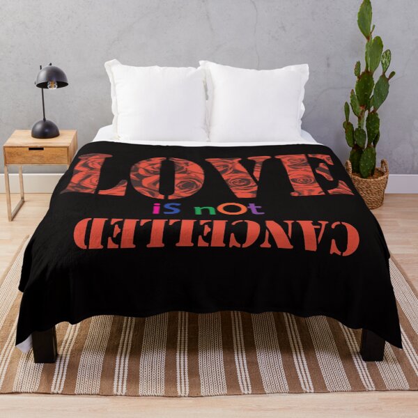 Item preview, LOVE IS NOT CANCELLED designed and sold by HerendraSwarup.