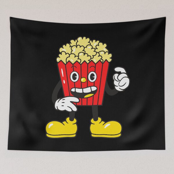 Item preview, Funny popcorn man design designed and sold by KeepItSimple089.