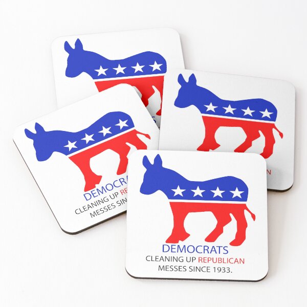 Item preview, Democrats: Cleaning up Republican messes since 1933 designed and sold by ToyoTees.