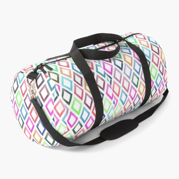 Item preview, Multi Coloured Diamonds Duvet, and Pillow Covers. designed and sold by SacredsDesigns.