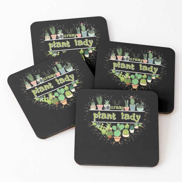 Item preview, Crazy Plant Lady Heart Cactus designed and sold by BaseStore.