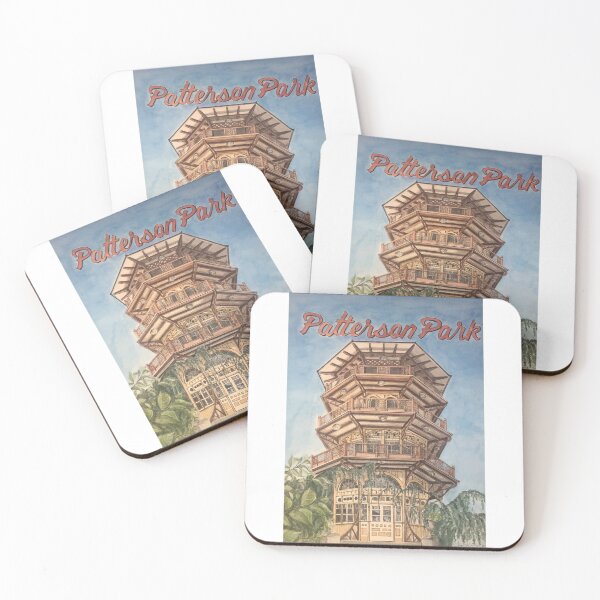Item preview, Patterson Park Watercolor Print designed and sold by Ckennyart.