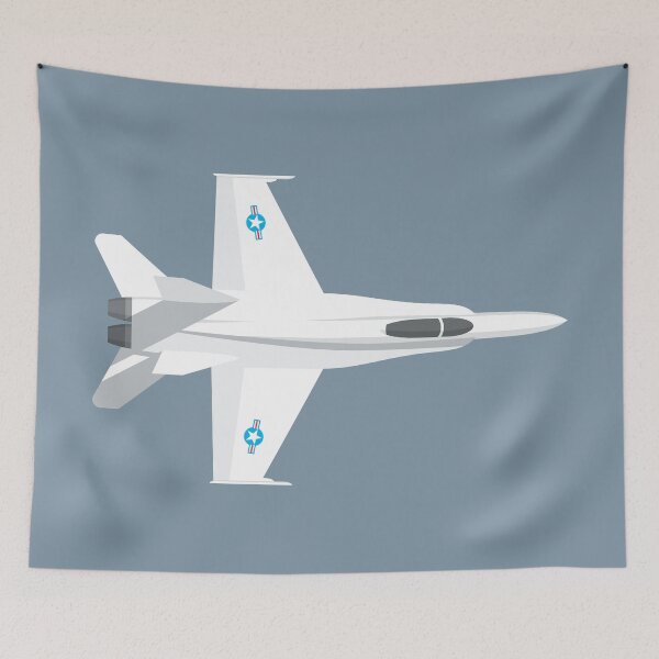 Item preview, F-18 Jet Fighter Aircraft - Slate designed and sold by VoodooCircus.