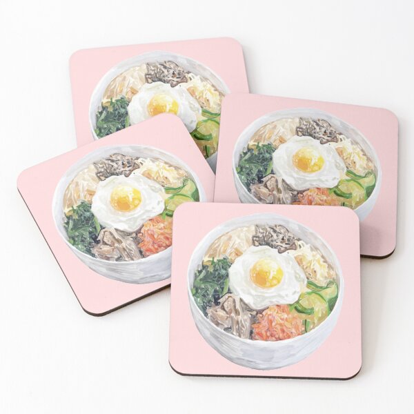 Item preview, Bibimbap sticker (Korean mixed rice with vegetables) designed and sold by PositiveStudio.