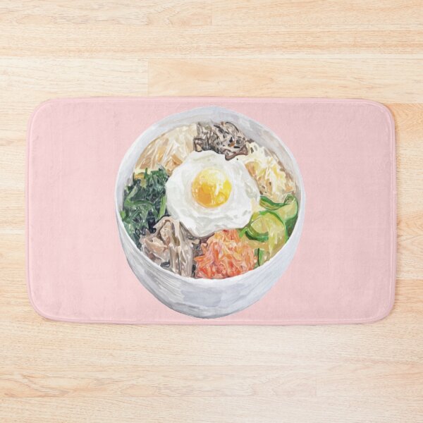 Item preview, Bibimbap sticker (Korean mixed rice with vegetables) designed and sold by PositiveStudio.