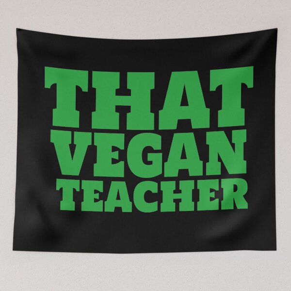 Item preview, That Vegan Teacher designed and sold by YueHeng Creates ⭐⭐⭐⭐⭐.