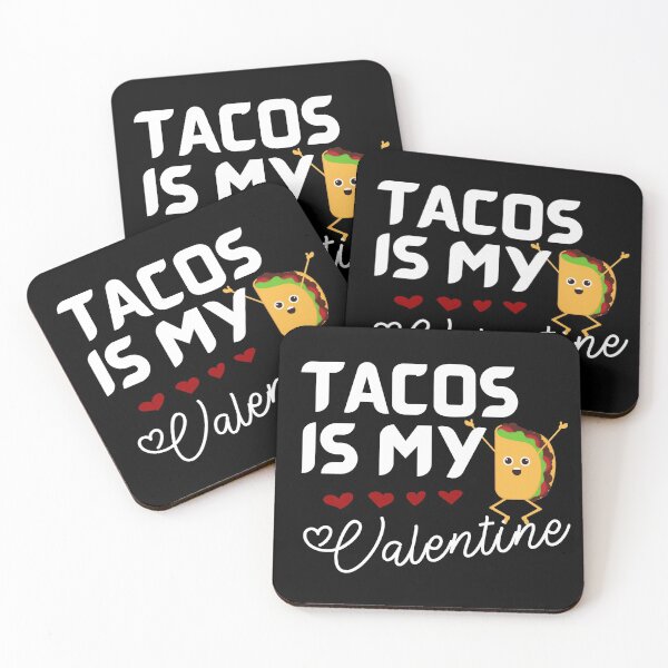 Item preview, tacos is my valentine designed and sold by hax28.