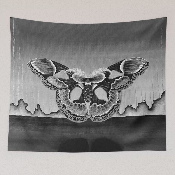 Item preview, B&W Mothpocalypse designed and sold by Nichelle Mitchell.