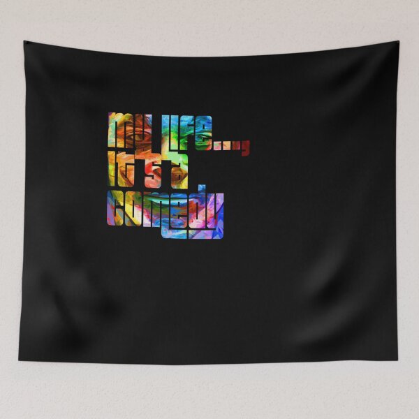 Item preview, Joker "My life is a comedy" quote Movie designed and sold by scribblelife.