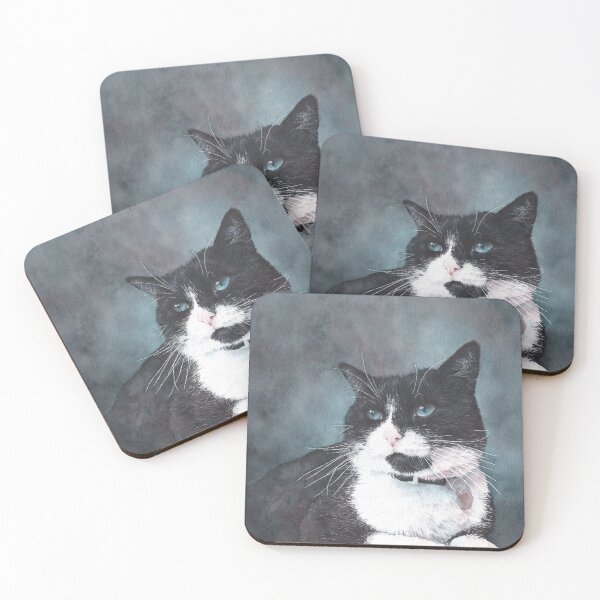 Item preview, Daisy the Black and White Cat designed and sold by Moti Black.