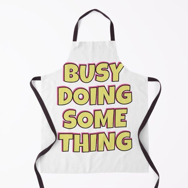 Item preview, Busy Doing Something Nothing Yellow Pink and Black designed and sold by gillys.