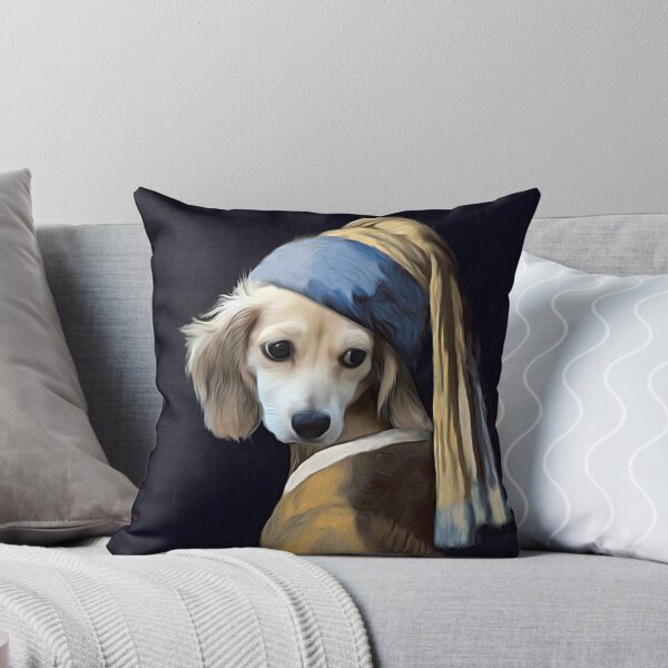 Item preview, Portrait of dressed up Dachshund dog, Renaissance Dachshund designed and sold by Dedeegraphie.
