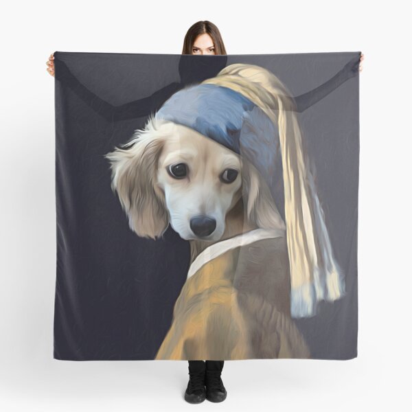 Item preview, Portrait of dressed up Dachshund dog, Renaissance Dachshund designed and sold by Dedeegraphie.