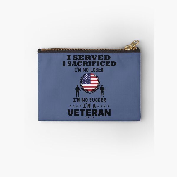 Item preview, I served i sacrificed i'm no loser i'm no sucker i'm a veteran, veteran day 2021, american flag t-shirt, fathers day 2021 designed and sold by ZiZoZinAA.