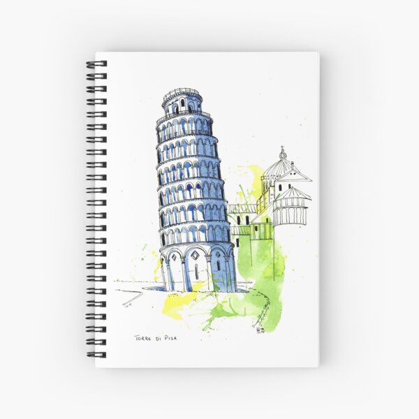 Torre Di Pisa - Leaning Tower of Pisa Spiral Notebook