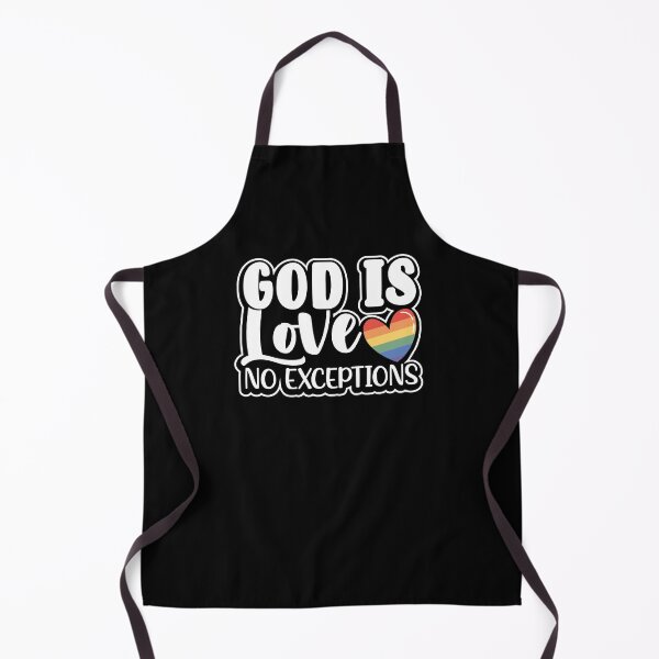 Item preview, Gay Pride God Is Love No Exceptions LGBT LGBTQ Rainbow Christian  designed and sold by zanytee.