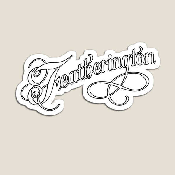 Aperçu de l'œuvre Featherington créée et vendue par CrownAndThistle.
