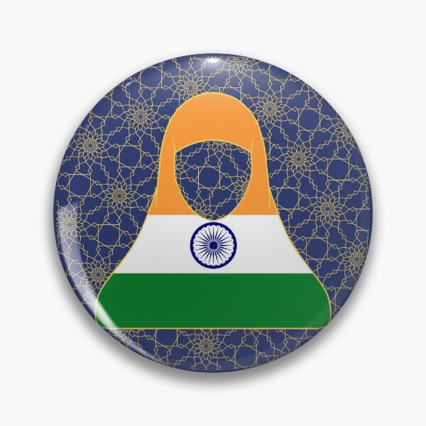 Item preview, India World Flag Hijab Series Islam designed and sold by RISEHIGHER.
