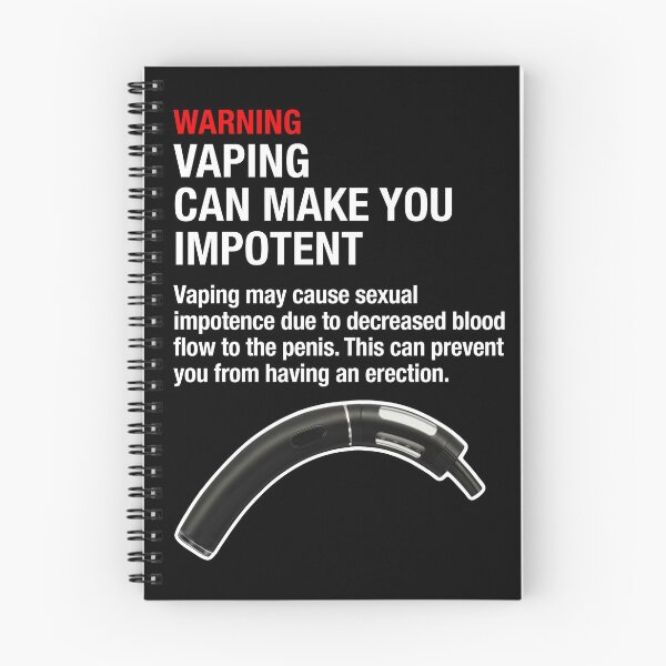 Item preview, Vaping Can Make You Impotent - Vape Warning! designed and sold by FunnyStoopid.