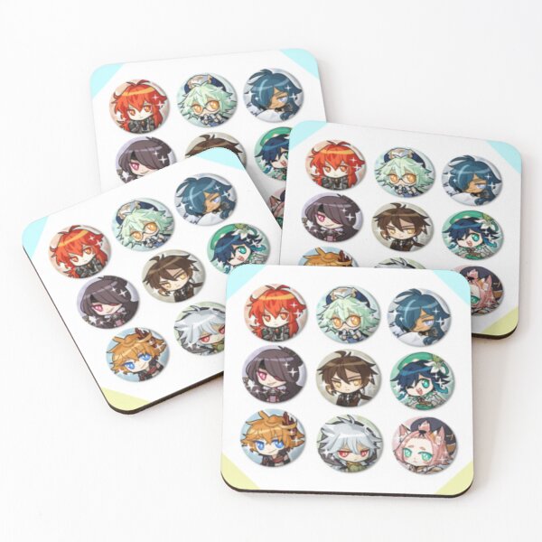 Item preview, Genshin impact Chibi Characters designed and sold by Modud Moin.