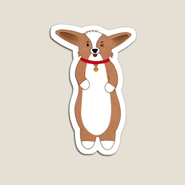 Item preview, Pegatina Corgi designed and sold by Audreeee.