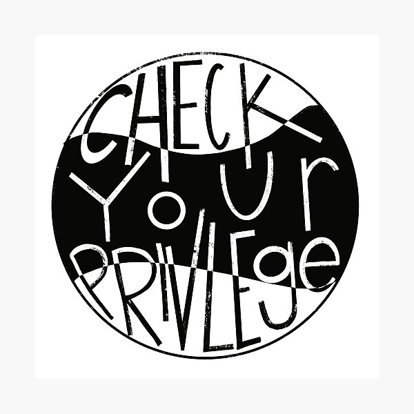Item preview, check your privlege designed and sold by Local Lemon.