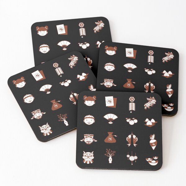 Item preview, Lunar/Chinese New Year Cute Cartoon Sticker Pack designed and sold by yumiso.