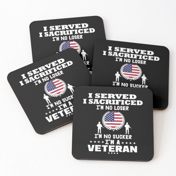 Item preview, I served i sacrificed i'm no loser i'm no sucker i'm a veteran shirt, american flag t-shirt, veteran's day November 11 designed and sold by ZiZoZinAA.