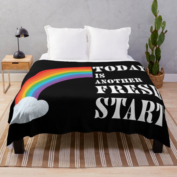 Item preview, Today Is Another Fresh Start rainbow designed and sold by KLINESTORE.