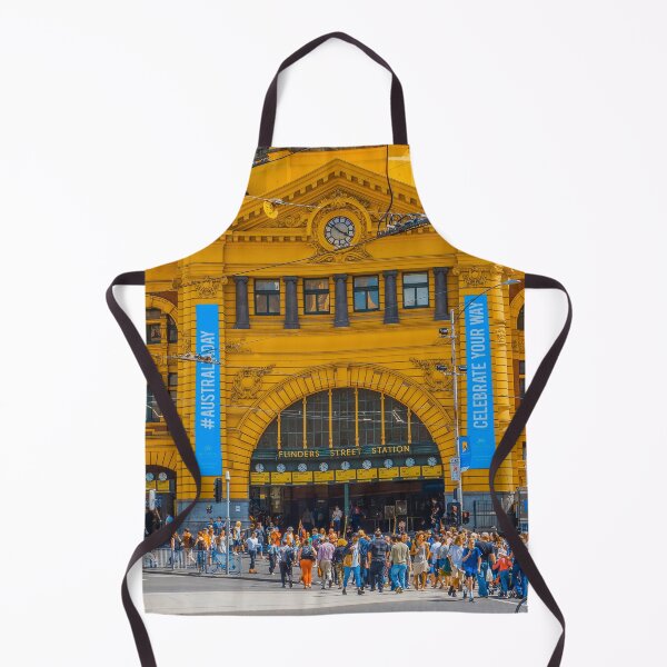 Item preview, Flinders Street Station on Australia Day 2015 designed and sold by Steven Jodoin.
