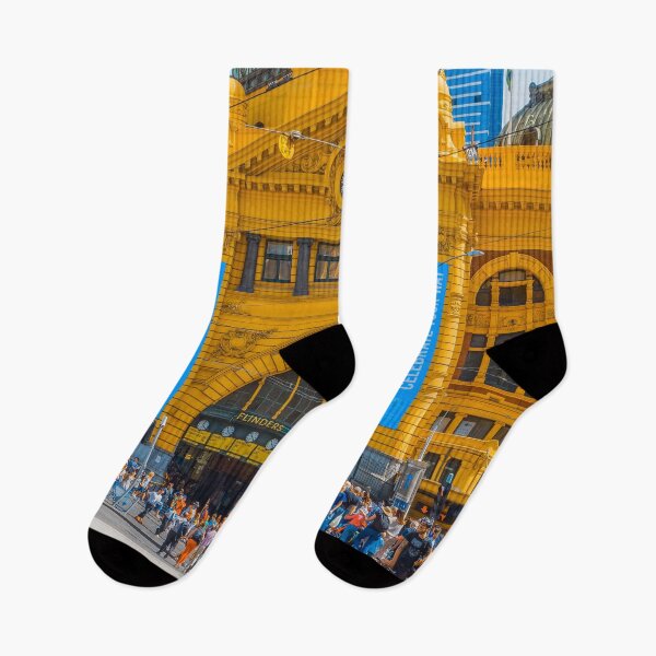 Item preview, Flinders Street Station on Australia Day 2015 designed and sold by Steven Jodoin.