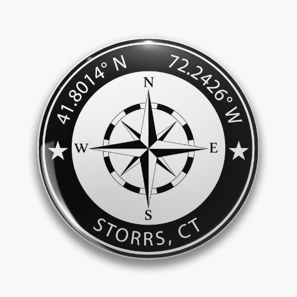 Item preview, Storrs, Connecticut Geographical Coordinates designed and sold by TeeOhGraphics.