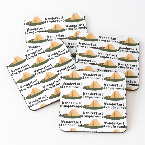 Item preview, Wanderlust Campground designed and sold by WorldPrintTees.