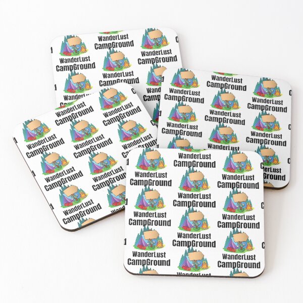 Item preview,  Wanderlust Campground designed and sold by WorldPrintTees.