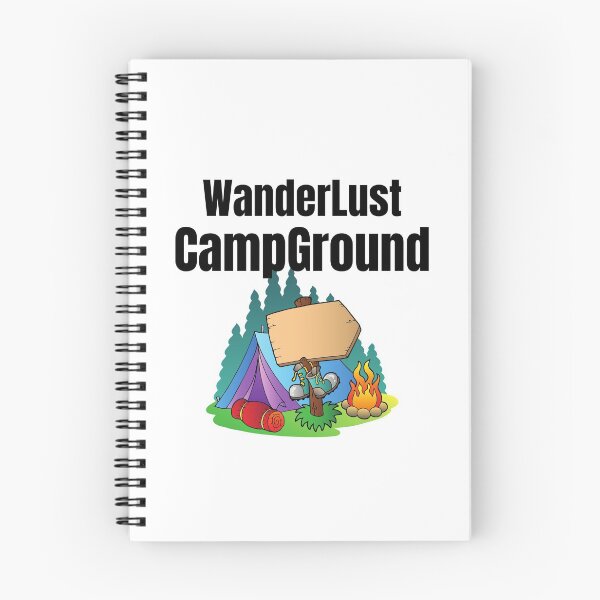 Artikelvorschau,  Fernweh Campingplatz entworfen und verkauft von WorldPrintTees.