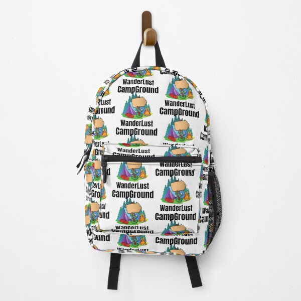 Item preview, Wanderlust Campground designed and sold by WorldPrintTees.