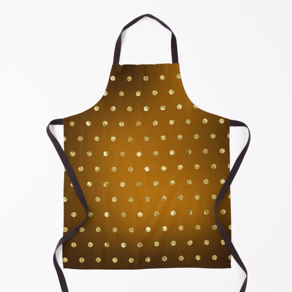 Item preview, Golden Color Dots pattern designed and sold by LifestylePrints.