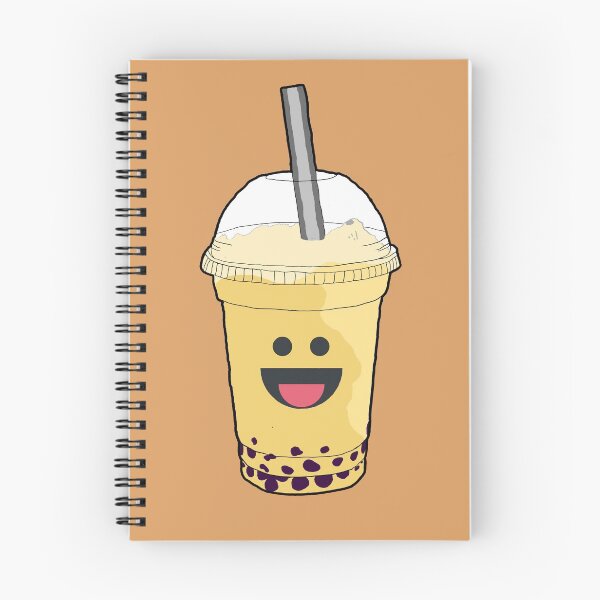 Item preview, Cute Yellow Cartoon Taro Bubble Boba Tea designed and sold by Mustard Prophet.
