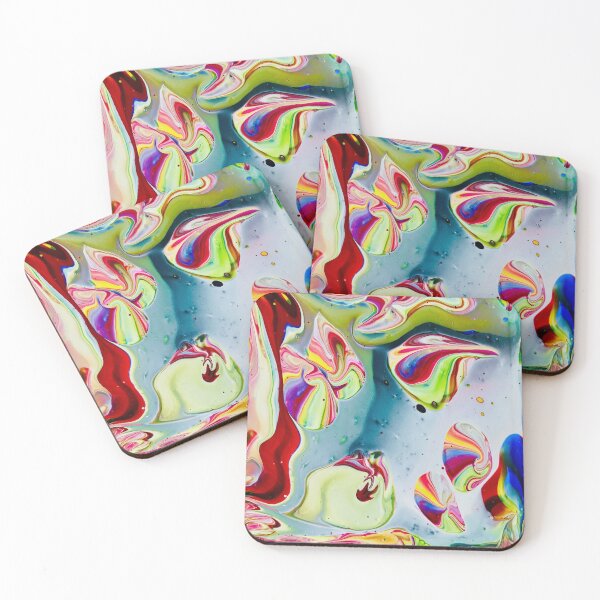 Item preview, Dreams of Candy - Acrylic Paint Pour designed and sold by Amy  Grover.