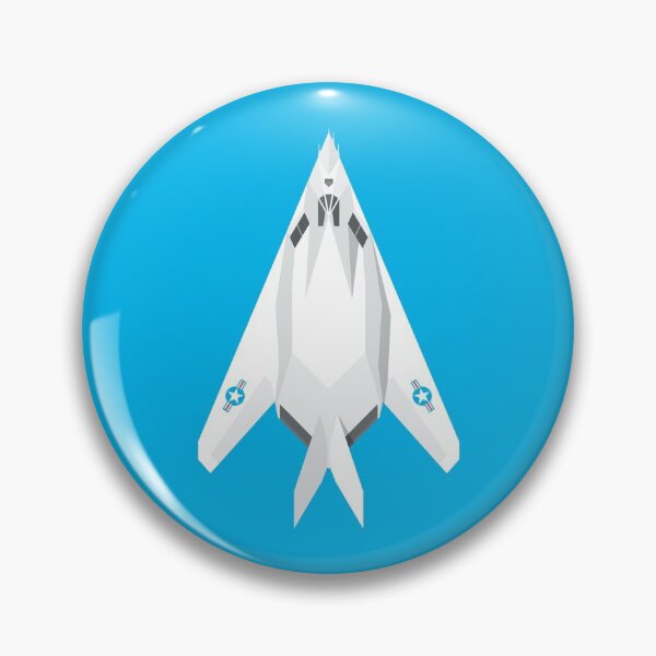 Item preview, F-117 Stealth Jet Aircraft - Cyan designed and sold by VoodooCircus.