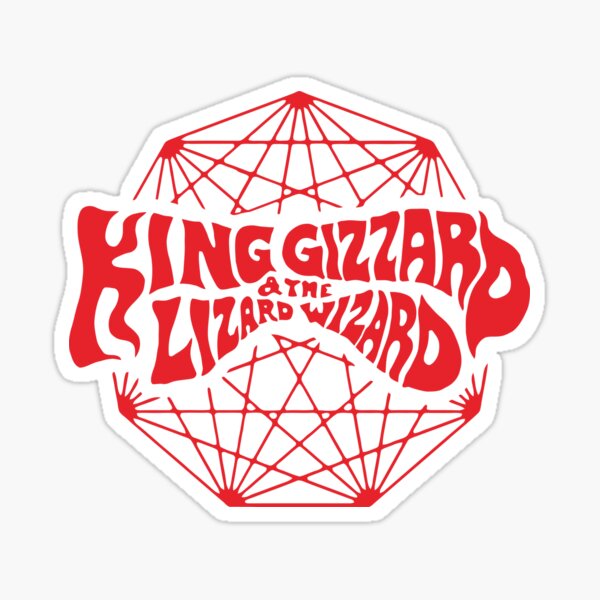 gizzard king merch Sticker