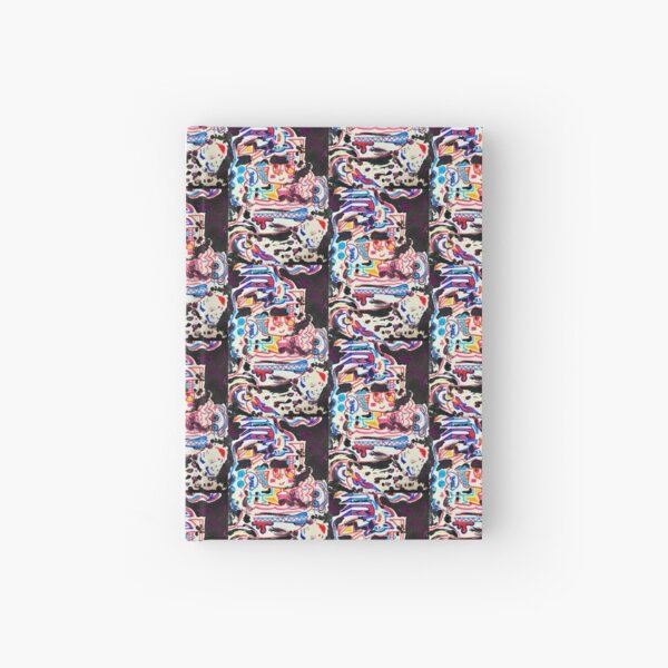 Abstract Multimedia Design Hardcover Journal